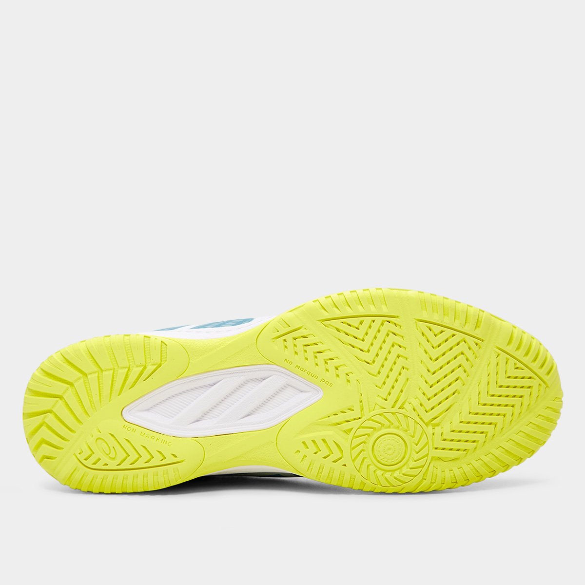 Miniatura Tênis Asics Upcourt 6 Feminino Azul+Off White - 34