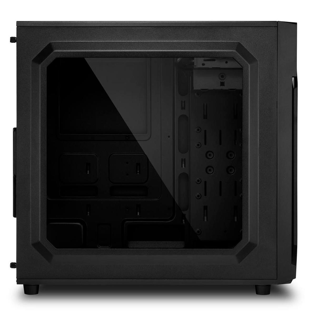 Miniatura Gabinete Gamer Sharkoon Vg6-W Atx Com 3 Fans Led Vermelho