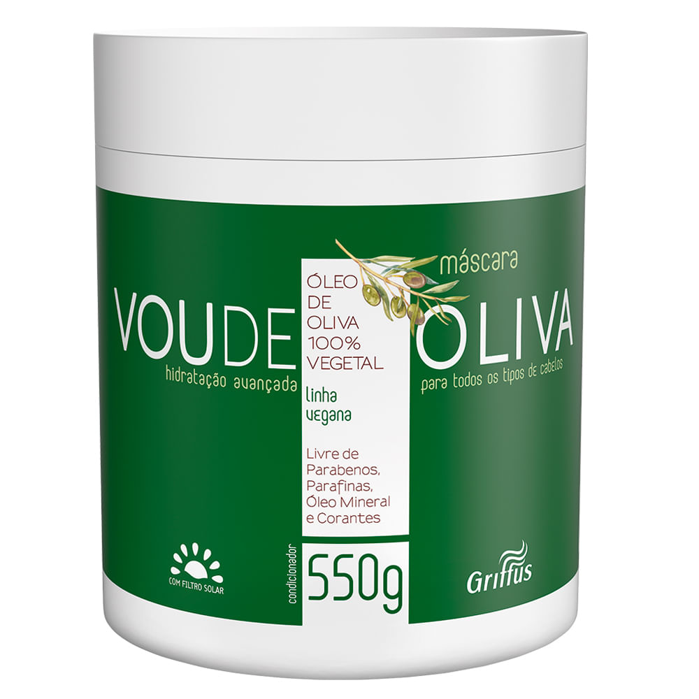 Miniatura Griffus Vou de Oliva - Máscara de Hidratação 550g