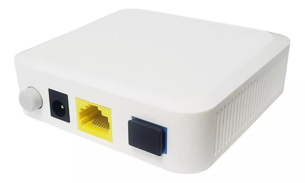 Miniatura Onu Gpon Fiberhome AN5506-01a 1GE Bridge Mini Branco 20km