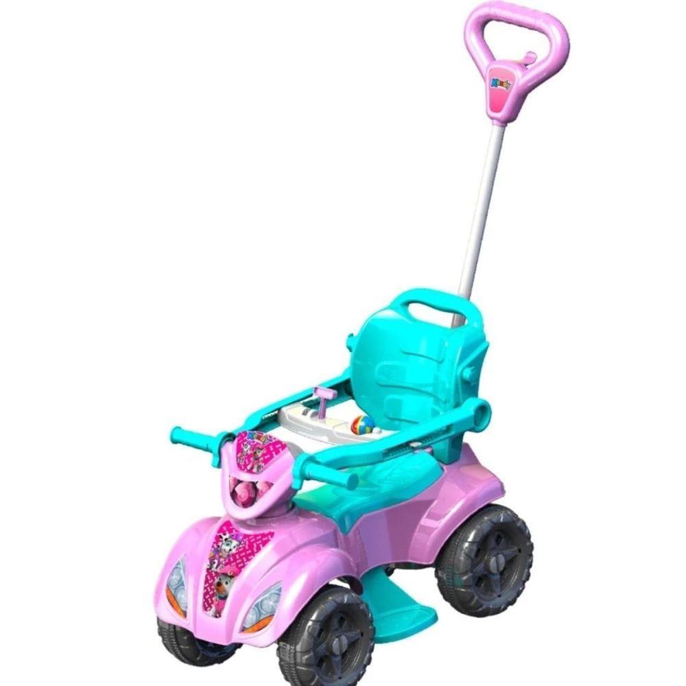 Miniatura Quadriciclo Infantil Dog Menina - Rosa