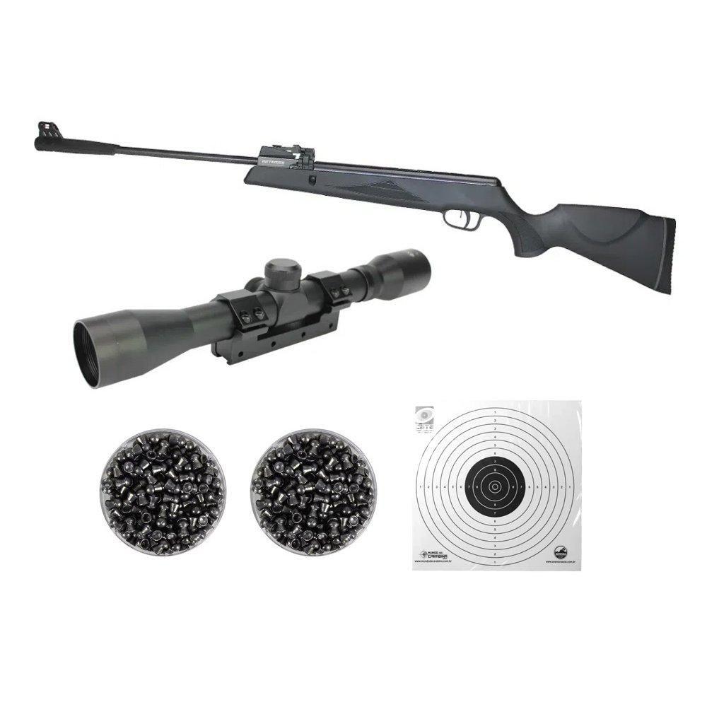 Miniatura Carabina Pressão Black Hawk Mag 12x Artemis 5.5+ Kit Pro