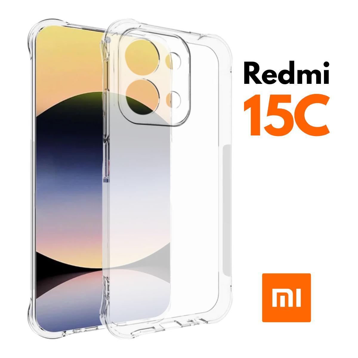 Capinha Anti Impacto Transparente Tpu Capa Para Redmi 15C
