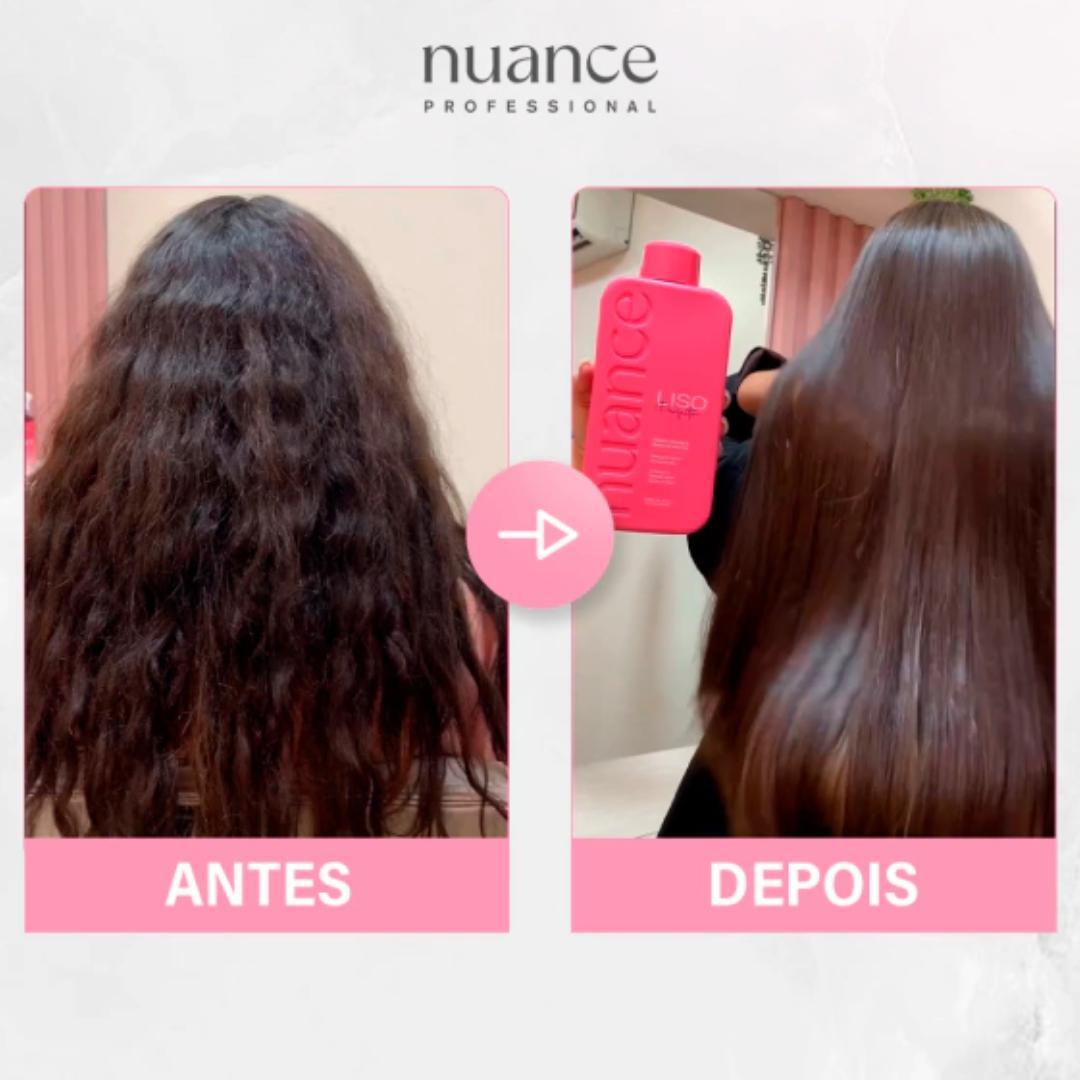 Miniatura Liso Perfeito Orgânica 1 Litro Nuance + Kit Aplicação