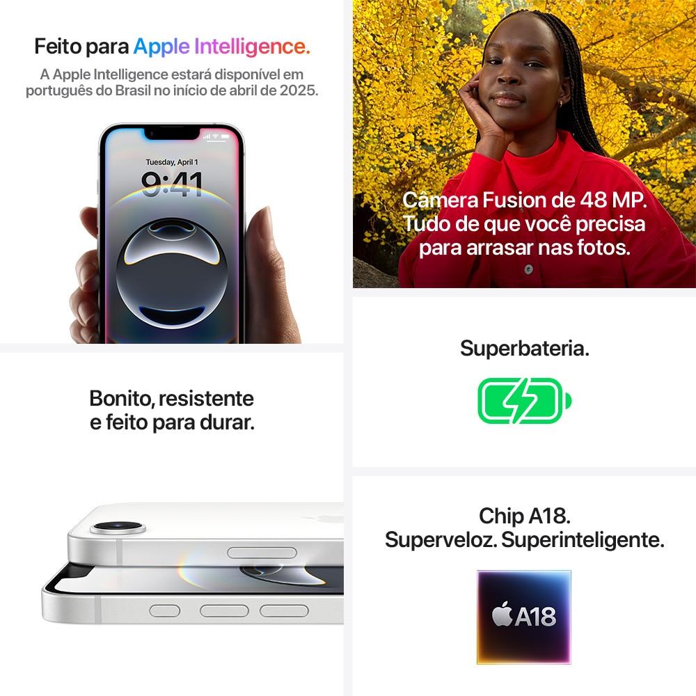 Apple iPhone 16e 128GB Branco