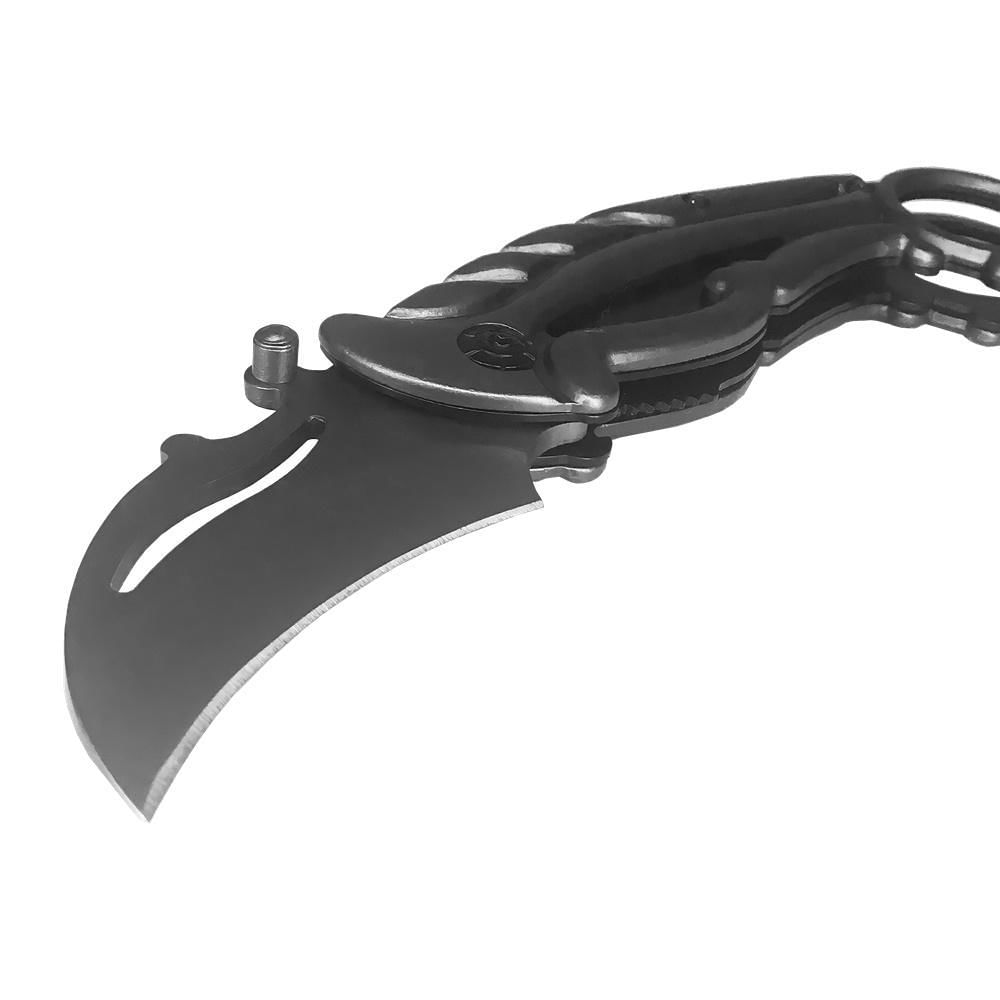Miniatura Canivete Karambit Tático Semi-Automático Ll82280 Cs Go