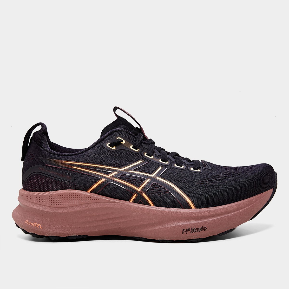 Miniatura Tênis Asics Gel Kayano 32 Feminino Preto+Roxo - 35
