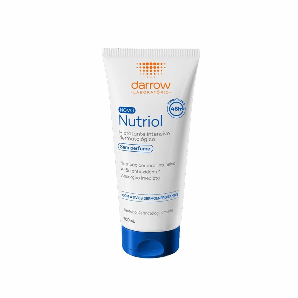 Miniatura Loção Hidratante Nutriol Sem Perfume 200ml