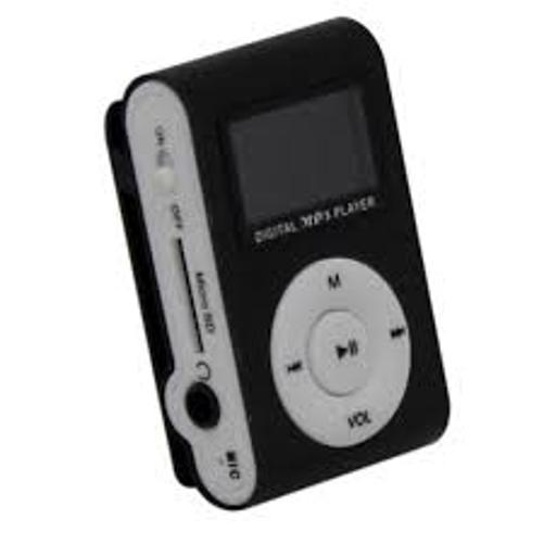 Miniatura Mini Mp3 Player Clip Visor LCD Entrada Cartão de até Music player