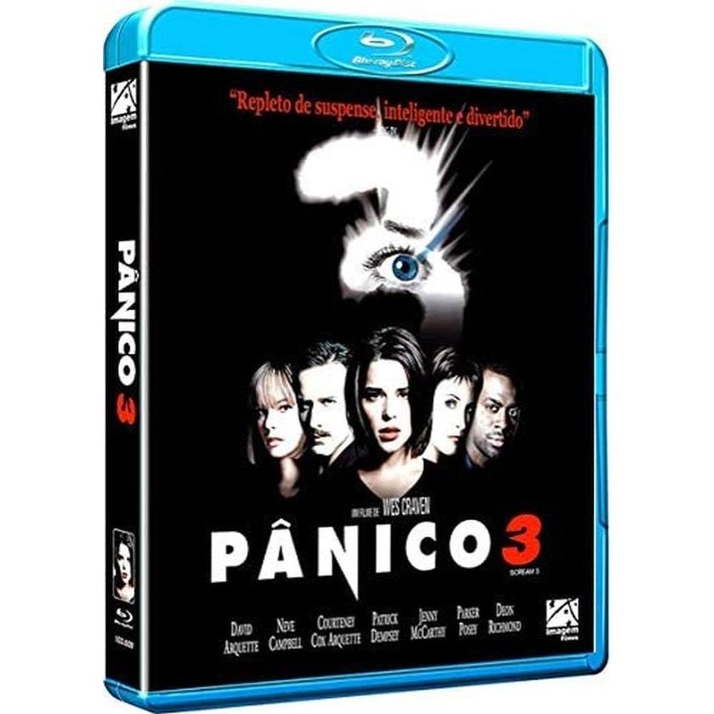 Miniatura Blu-Ray Scream 3 Pânico 3 Terror Neve Campbell Courteney Cox