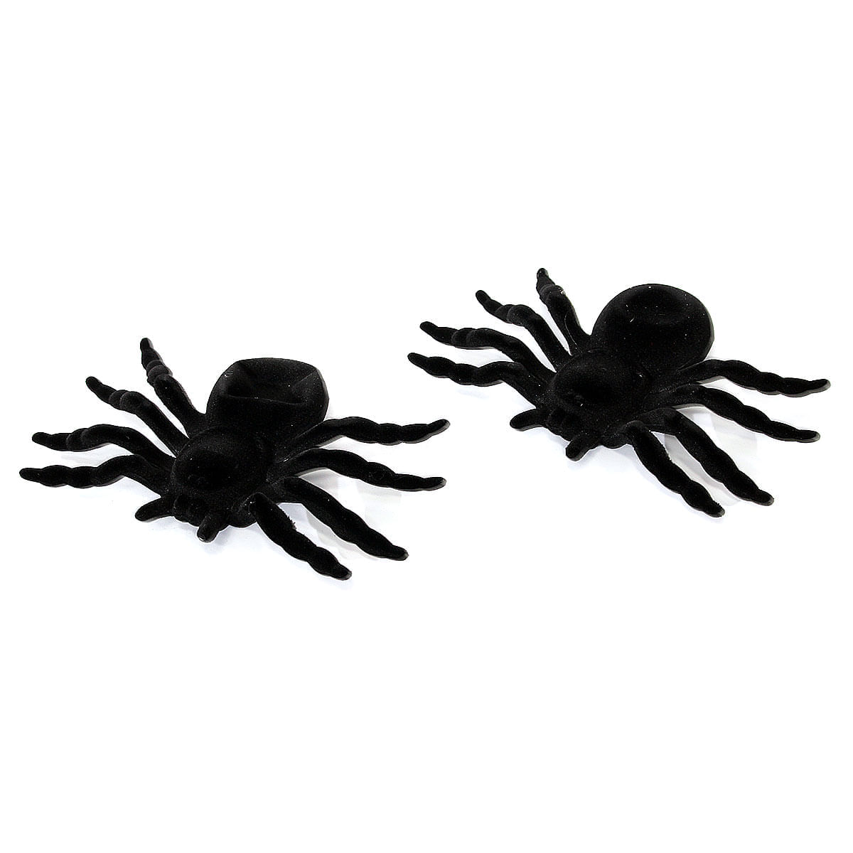 Miniatura Aranha Grande 2Pcs Decoração Para Festas Abrakadabra