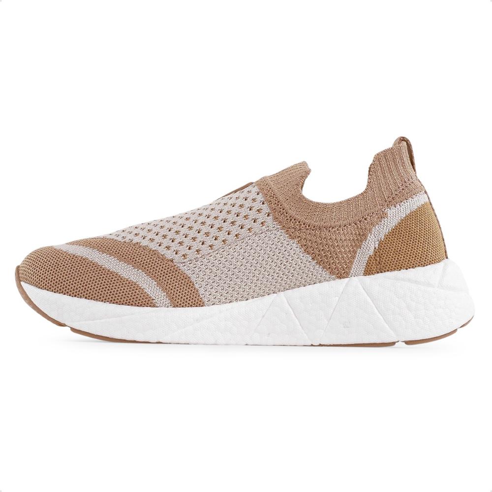 Miniatura Tênis Modare Slip On Casual Feminino Creme / Nude - 34