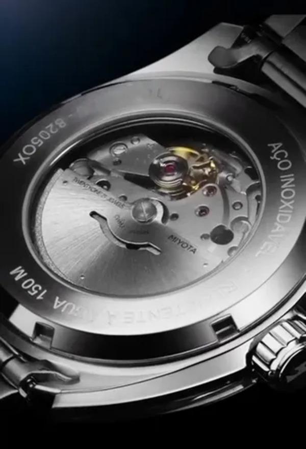 Miniatura Relógio Technos Masculino Automático 8205Ox 1V