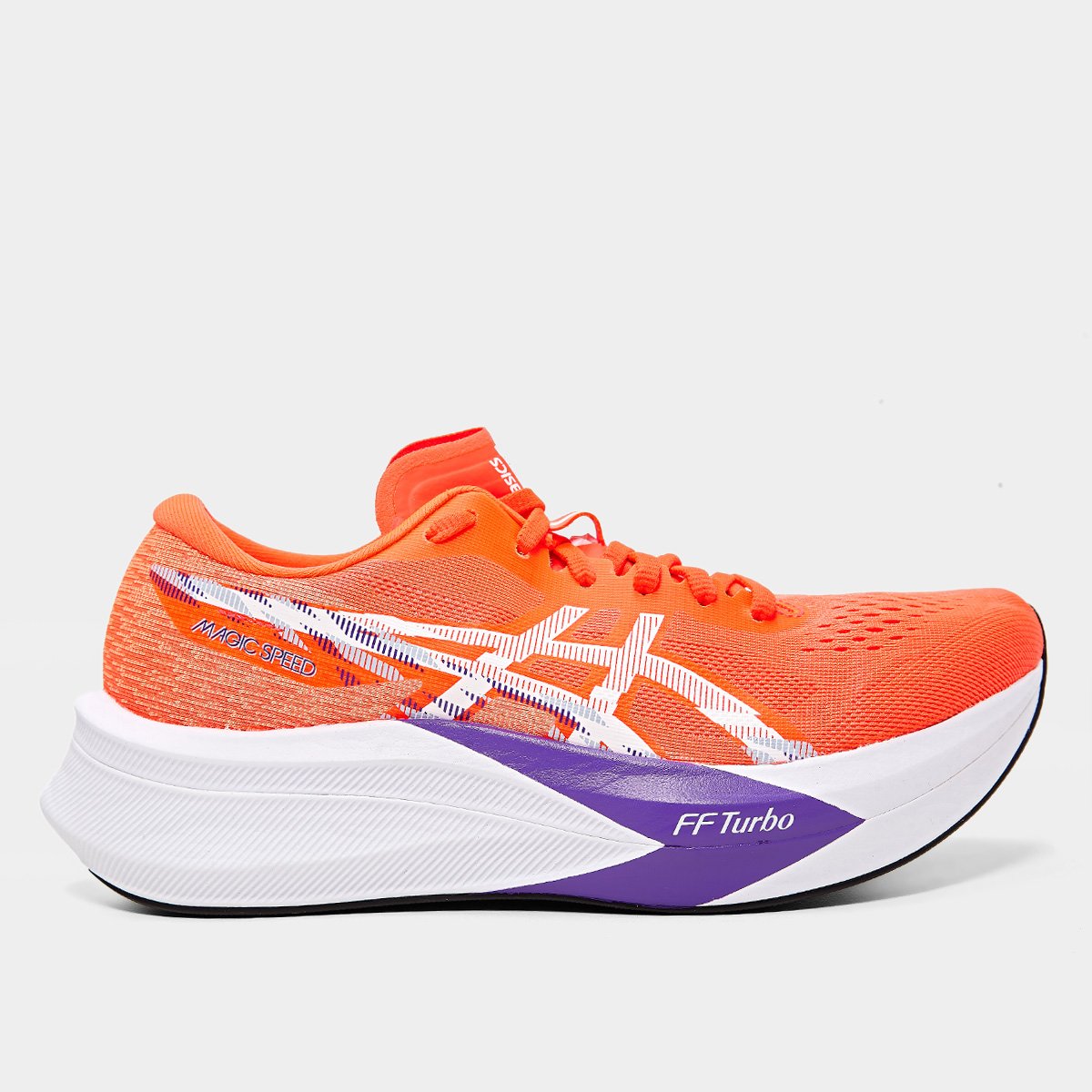 Miniatura Tênis Asics Magic Speed 4 Feminino Vermelho+Branco - 34