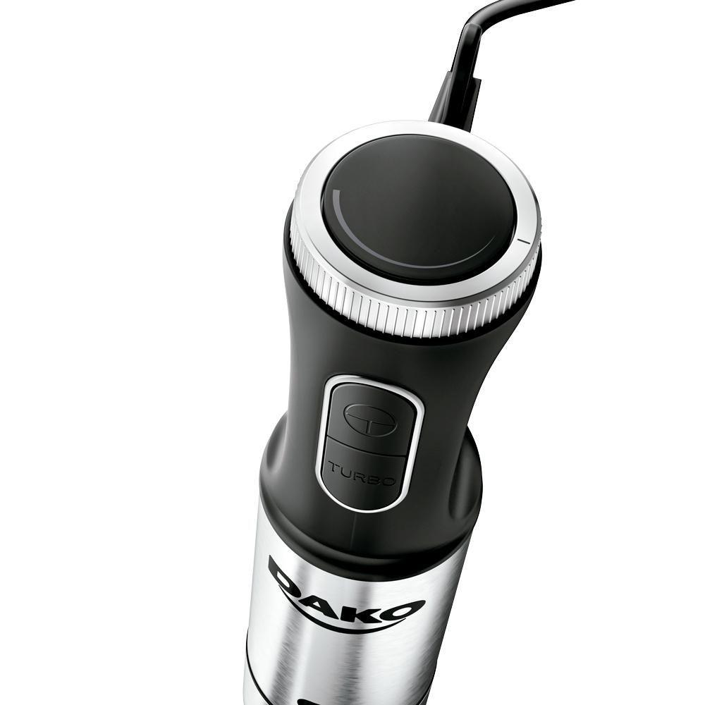 Miniatura Mixer Dako 3 Em 1 800W Função Turbo Preto E Inox 110V