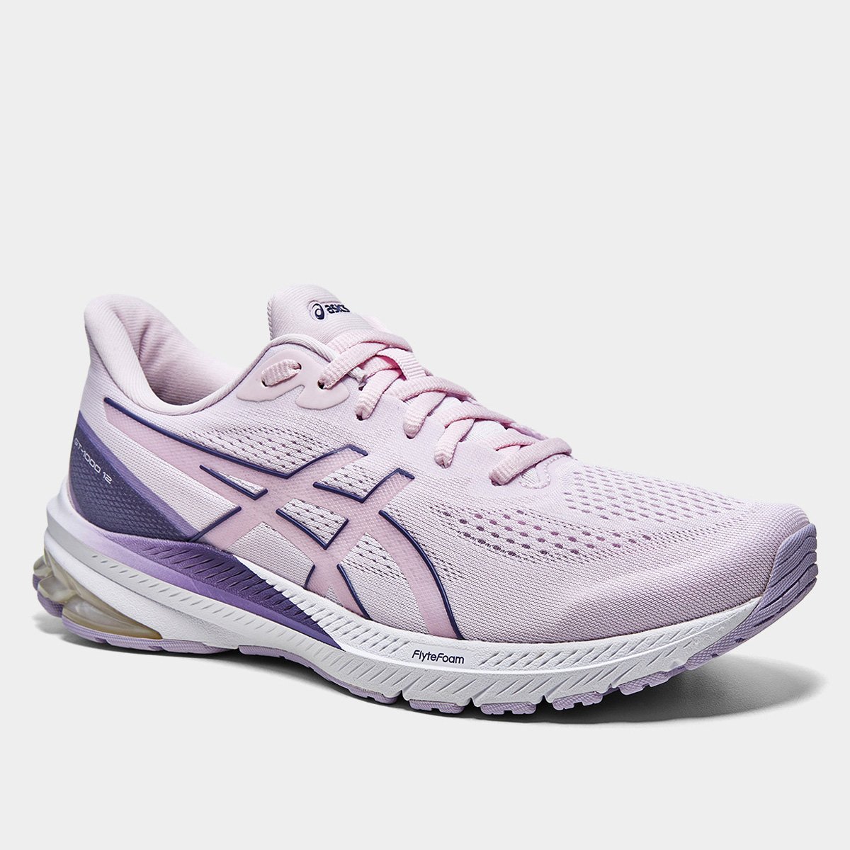 Miniatura Tênis Asics Gt-1000 12 Feminino Rosa+Lilás - 34