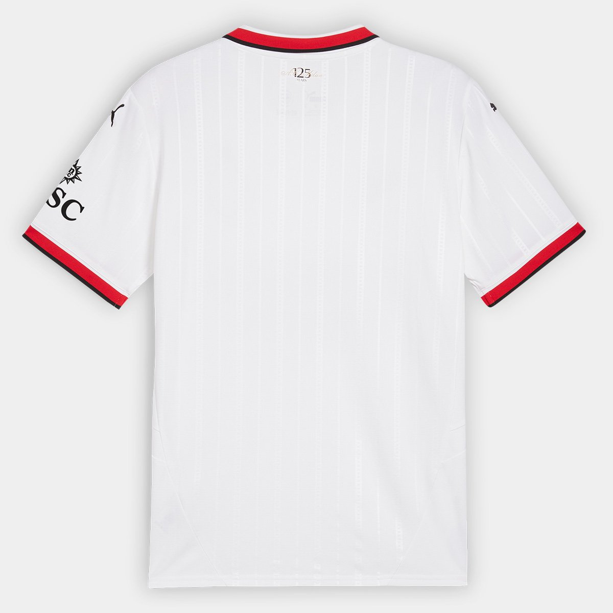 Miniatura Camisa Milan Away 24/25 s/nº Torcedor Puma Masculina Branco - EGG