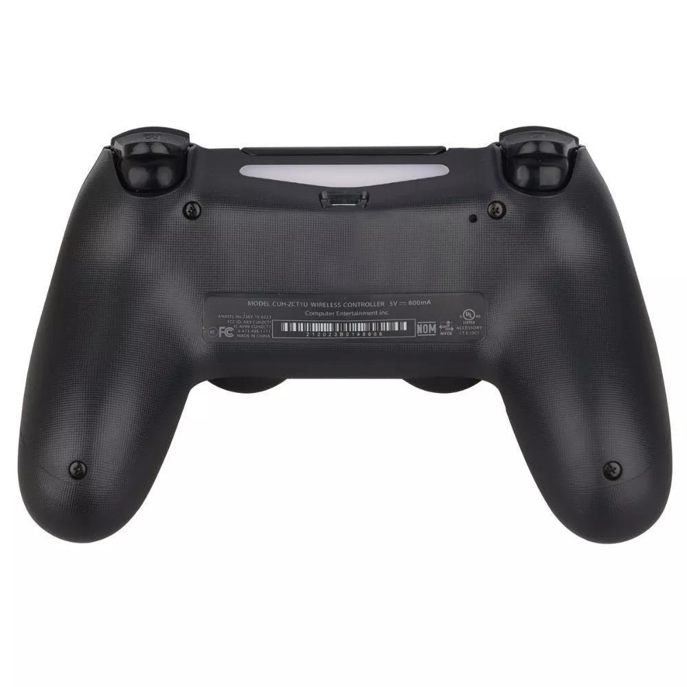 Controle PS4 Slim Dualshock Jet Black Fio Resistente Full