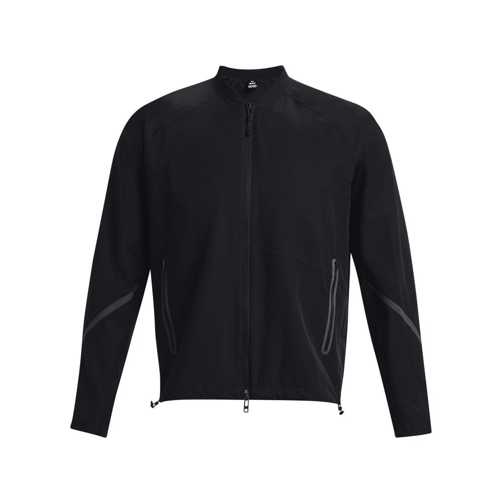 Miniatura Jaqueta de Treino Masculina Under Armour Unstoppable Bomber Preto - P
