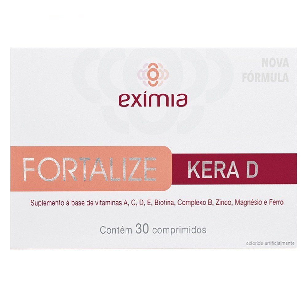 Miniatura Eximia Fortalize Kera D Com 30 Comprimidos
