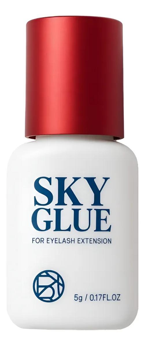 Miniatura Cola Sky S+ Tampa Vermelha Alongamento De Cílios Fio Volume