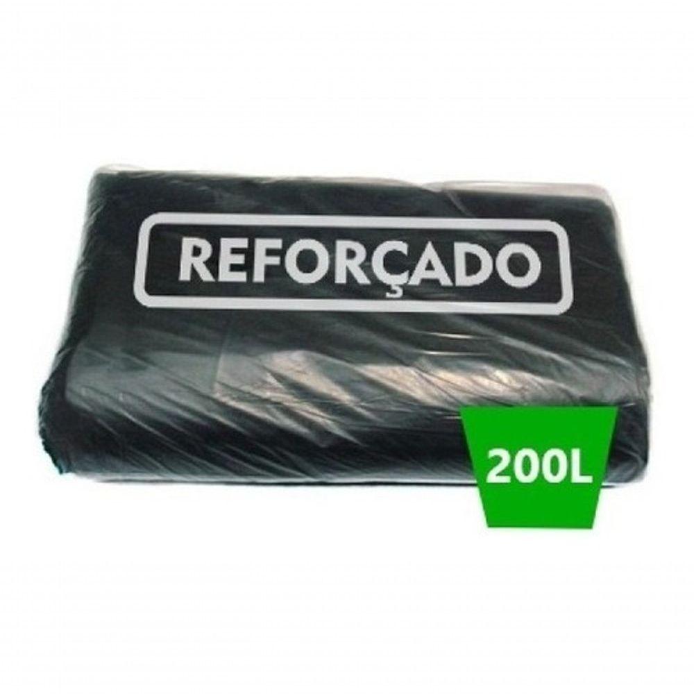 Miniatura Saco De Lixo 200 Litros Reforçado Preto 95x115 Pct C- 5kg
