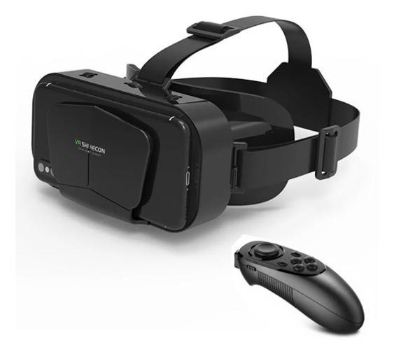 Miniatura Shinecon G10 Virtual Reality 3D Vr Óculos Com Controle