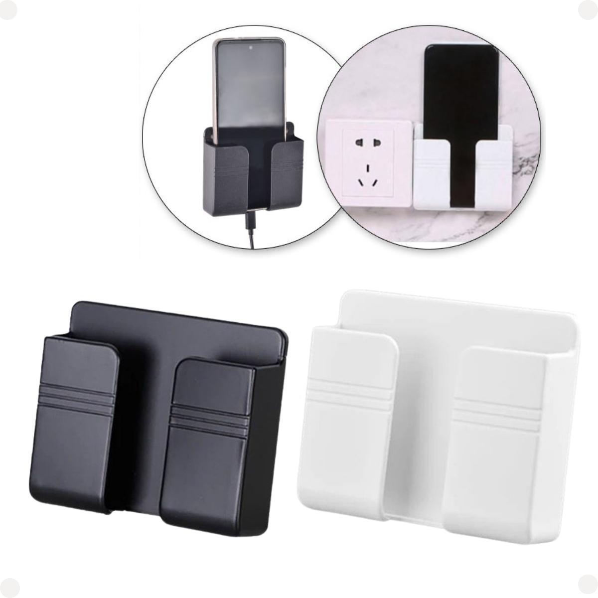 Miniatura 5 Suporte De Parede Adesivo Para Controles Celular Branco