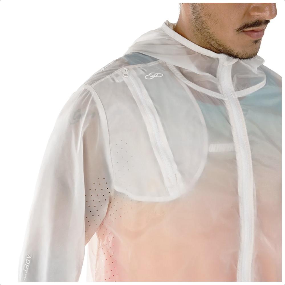 Miniatura Jaqueta Olympikus Corta Vento Corre Masculina Branco - G