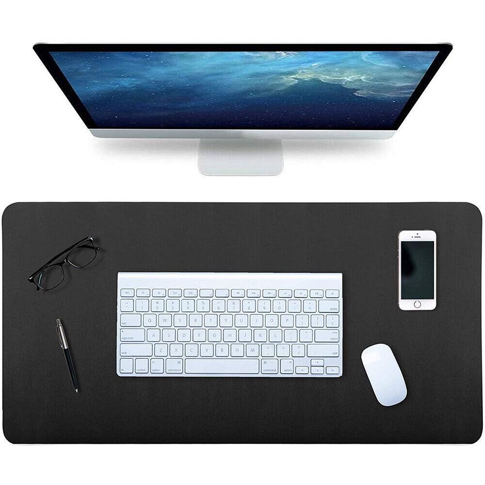 Miniatura Deskpad Gamer Em Couro 100X30Cm + Porta Copo