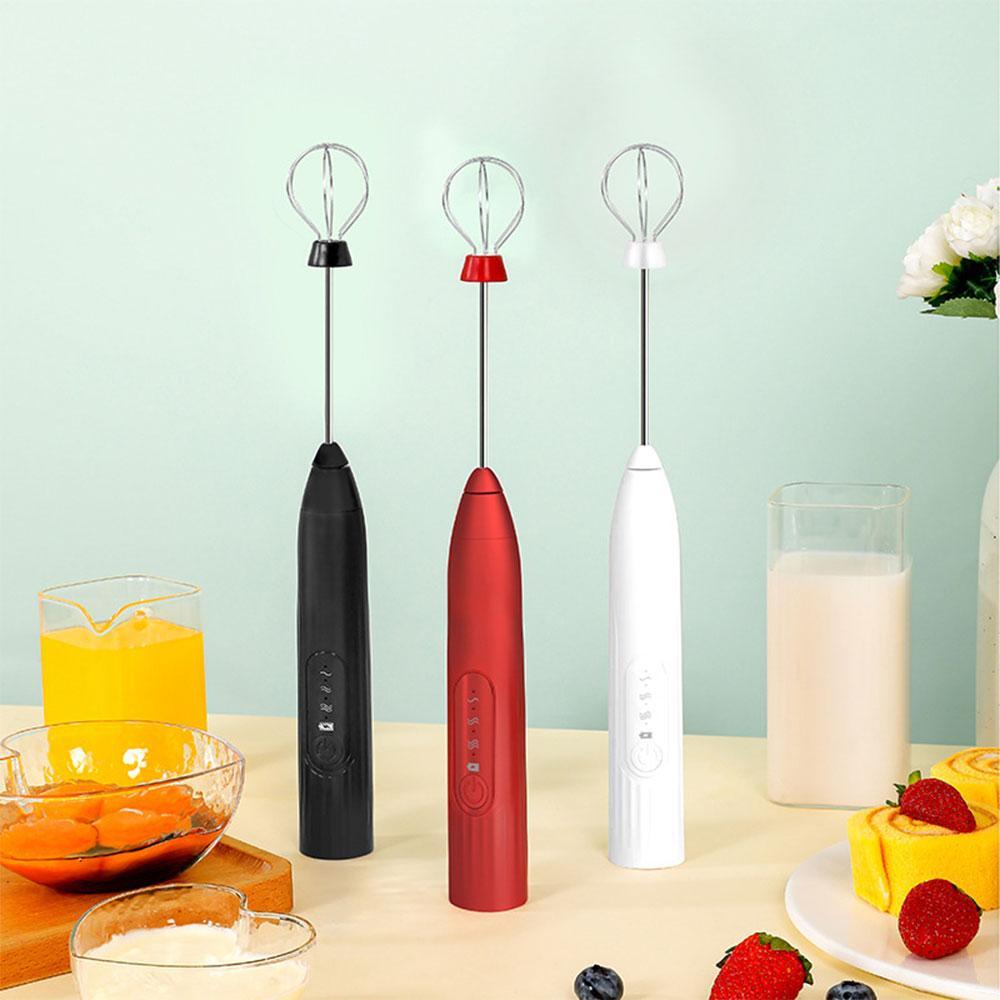 Miniatura Mini Misturador Batedor Mixer Portátil Bebidas Ovos Usb