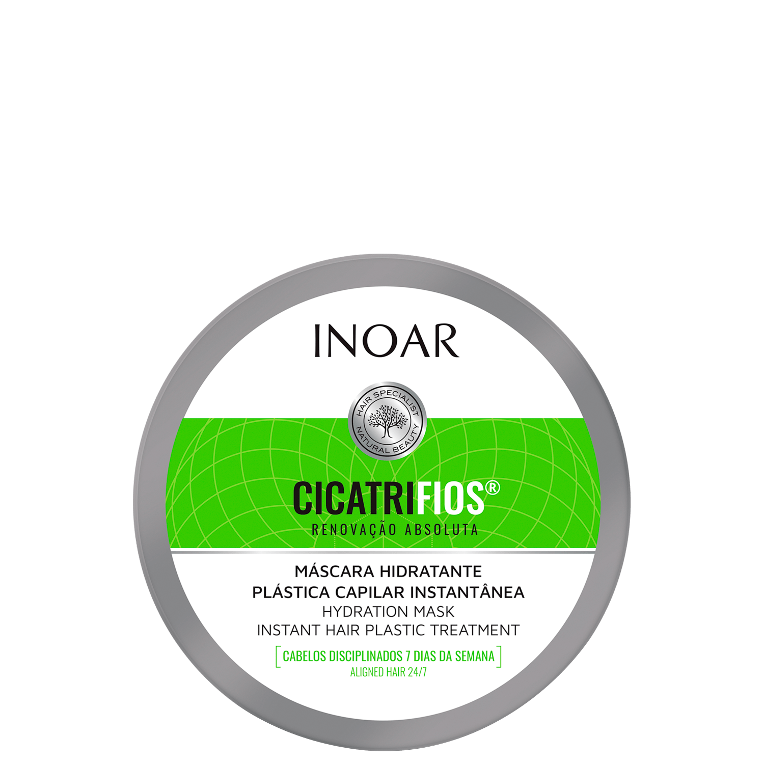 Miniatura Inoar Cicatrifios - Máscara de Hidratação 250g