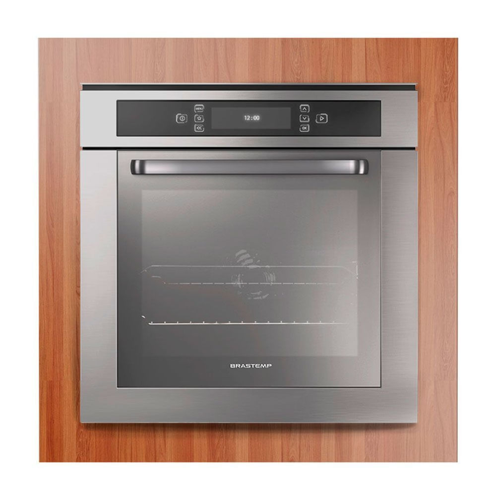 Miniatura Forno Elétrico Embutir 67 litros BO260AR Brastemp Inox - 220V