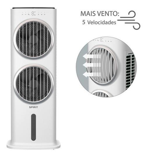 Miniatura Climatizador Torre Spirit Slim Branco 90W 220V 10 Litros