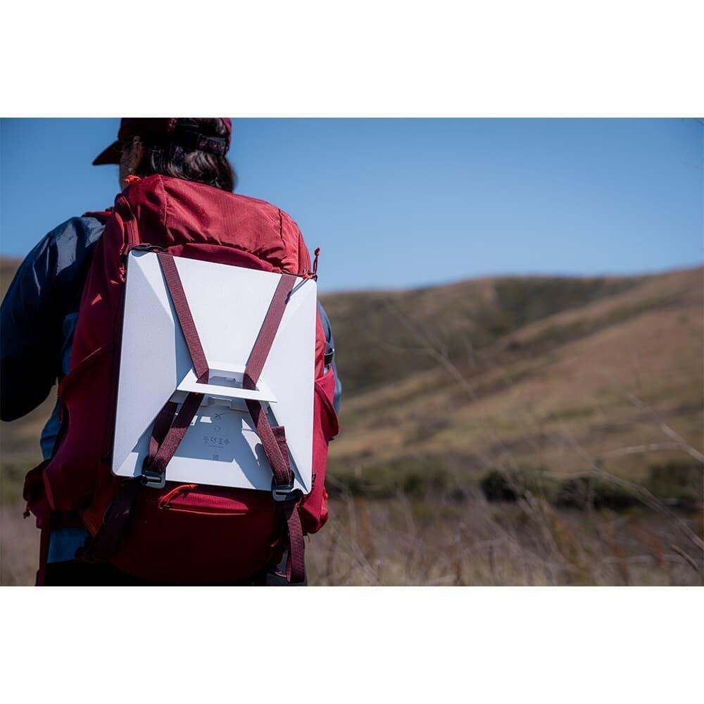 Miniatura Kit Starlink MINI Internet via satélite, Dual Band 3 x 3 MU-MIMO, WiFi 5, WPA2, Ethernet LAN, Plugue Starlink, Branco - 2535008BR