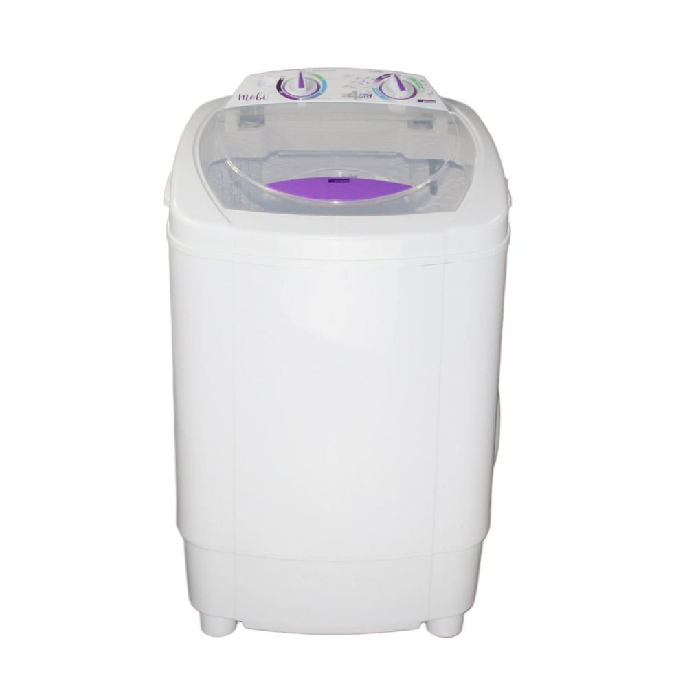 Miniatura Máquina de Lavar Roupas 4kg 220V Mobi Praxis Grifit Branco