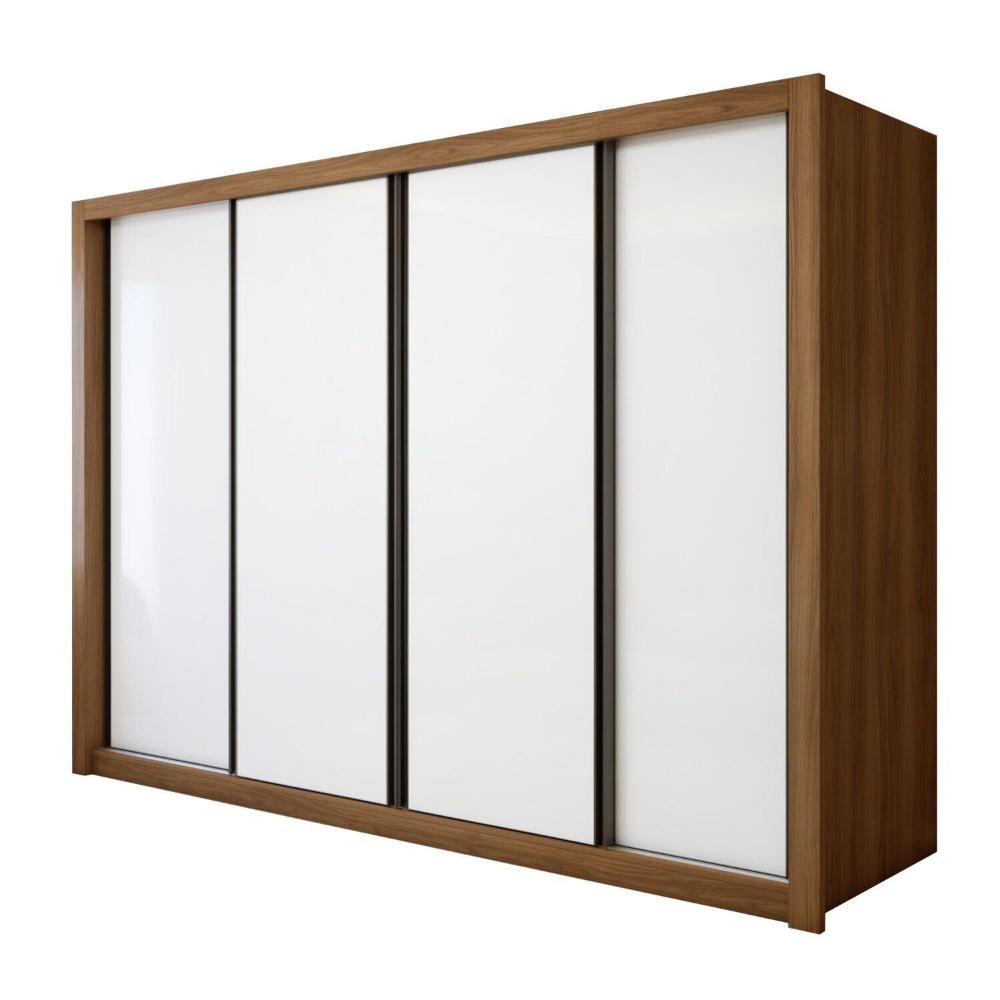 Miniatura Guarda Roupa Casal Liv Yescasa Carvalho/Branco