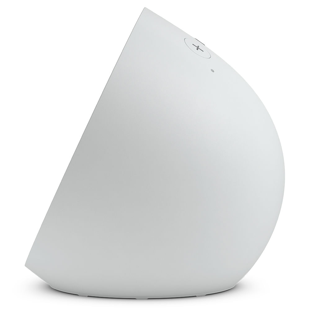 Miniatura Echo Spot (2024) com Alexa Despertador Inteligente com Som Vibrante e Alexa Branca - Amazon Bivolt