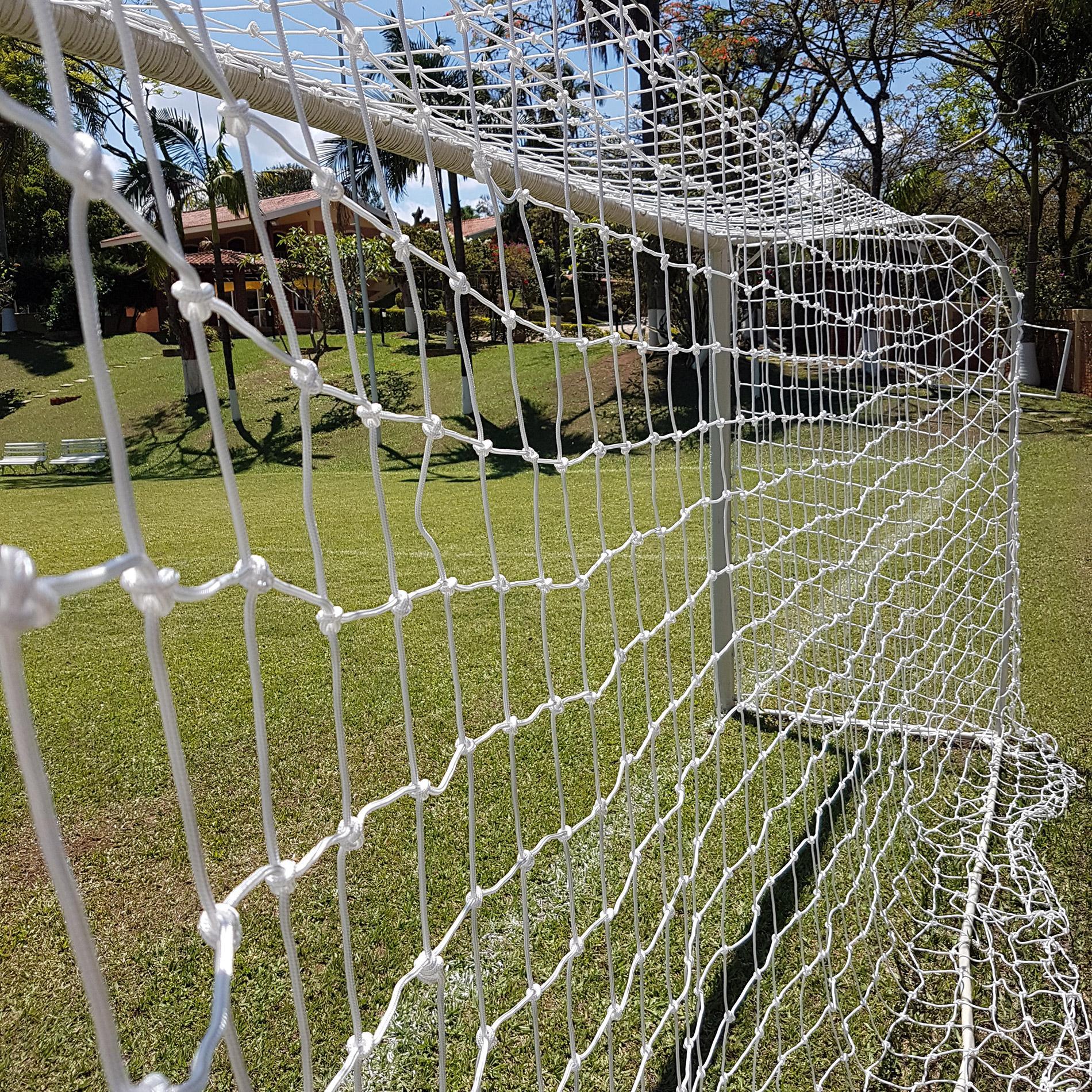 Par Rede Trave De Gol Futsal Fio 4 Seda Futebol De Salão