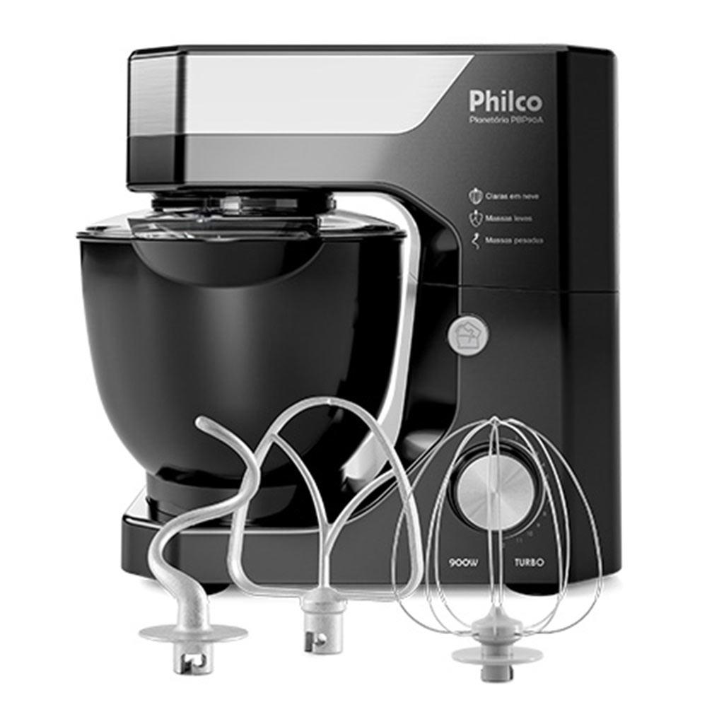 Miniatura Batedeira Planetária PBP90A Philco Preta 220V 220V