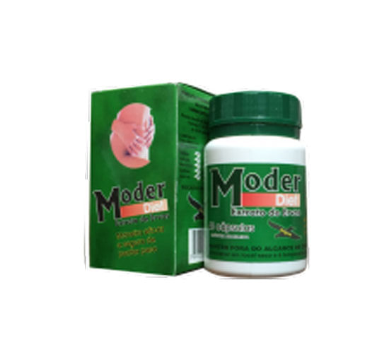 Miniatura Moder Diet Gold Original Erusmed - 40 Cápsulas Cada