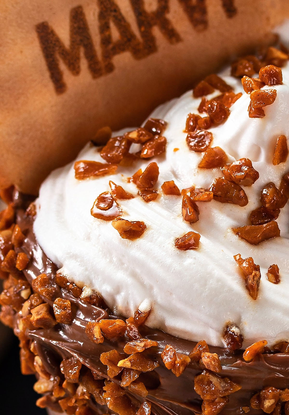 Miniatura Crocante Toffee Caramelo 1Kg Marvi bolos, tortas, doces, sorvete. - crocante - marvi - Caramelo Toffee - caramelo tofee marrom