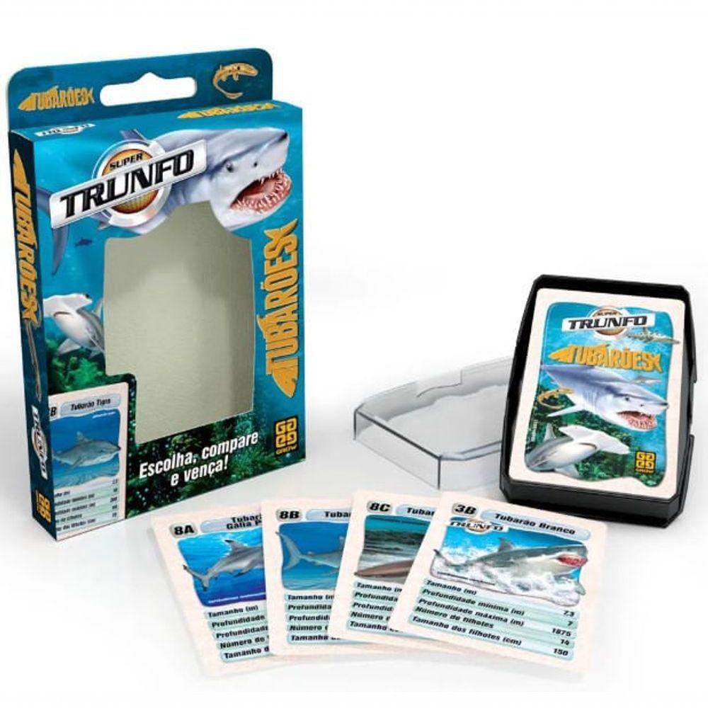 Miniatura Jogo Super Trunfo - Grow - Tubaroes
