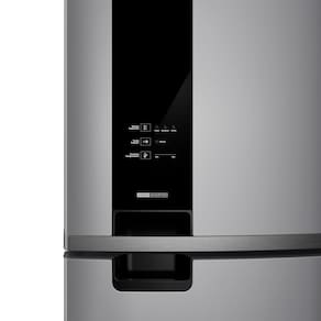 Miniatura Geladeira Brastemp BRM52MK 415L Duplex Inverter Frost Free Inox 110V