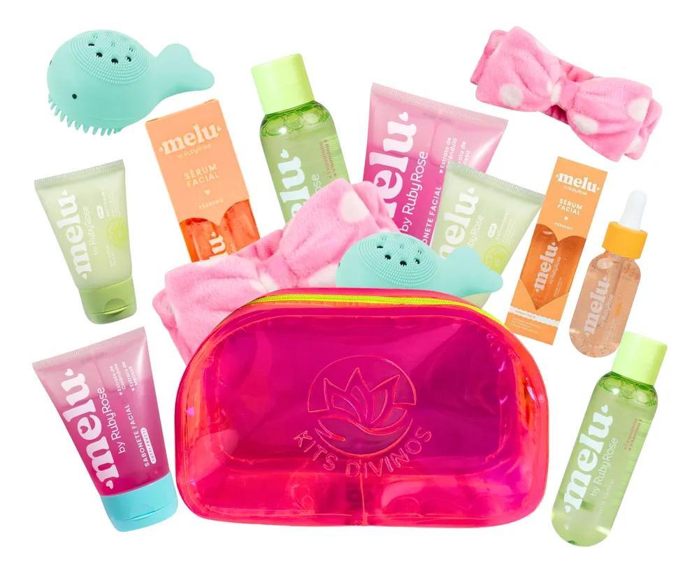 Miniatura Kit Skincare Completo Adolescentes Teen Melu By Ruby Rose