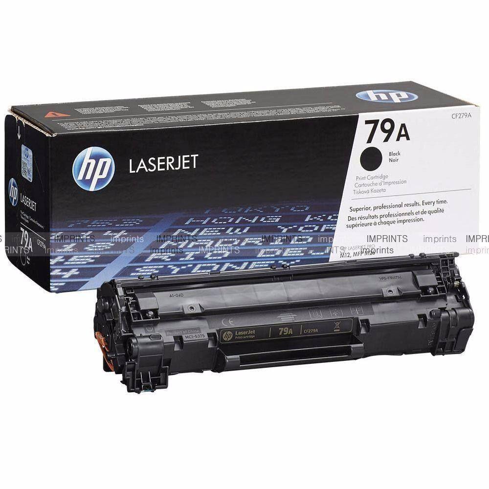 Miniatura Cartucho De Toner Hp 79a Original Preto Cf279a