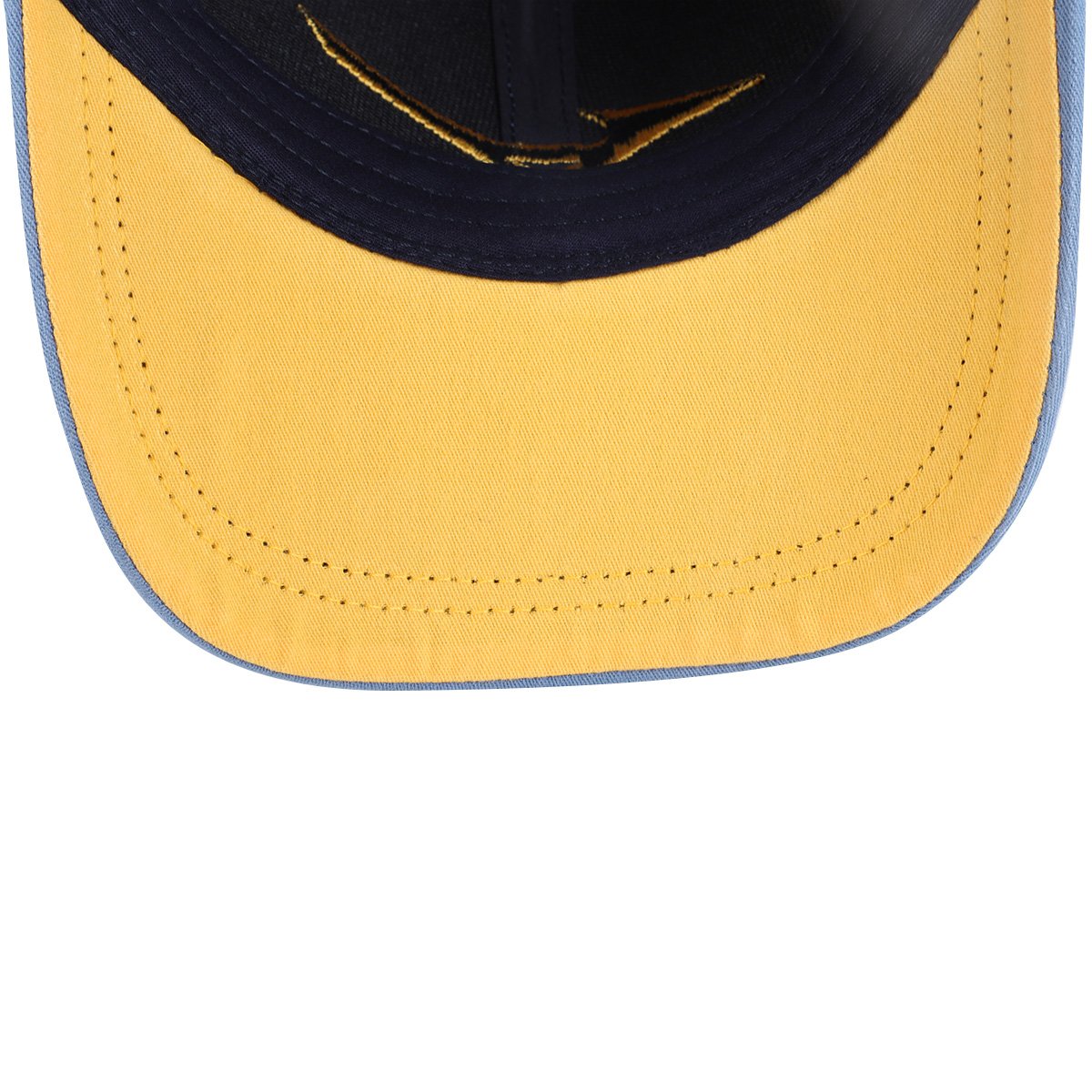 Miniatura Boné Aba Curva Mizuno Prime Strapback Azul+amarelo