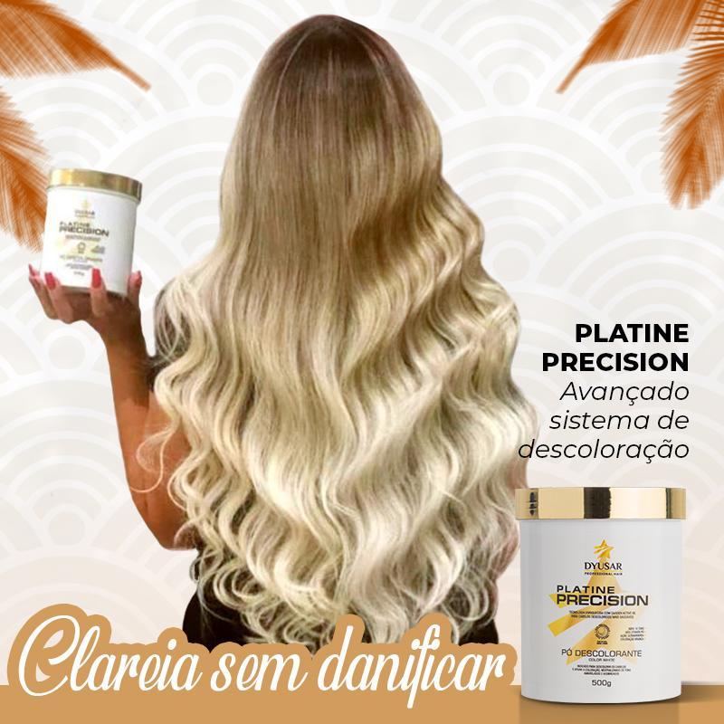 Miniatura Kit 2 Pós Descolorantes White 500G + 01 Ox 20 Volumes 900Ml