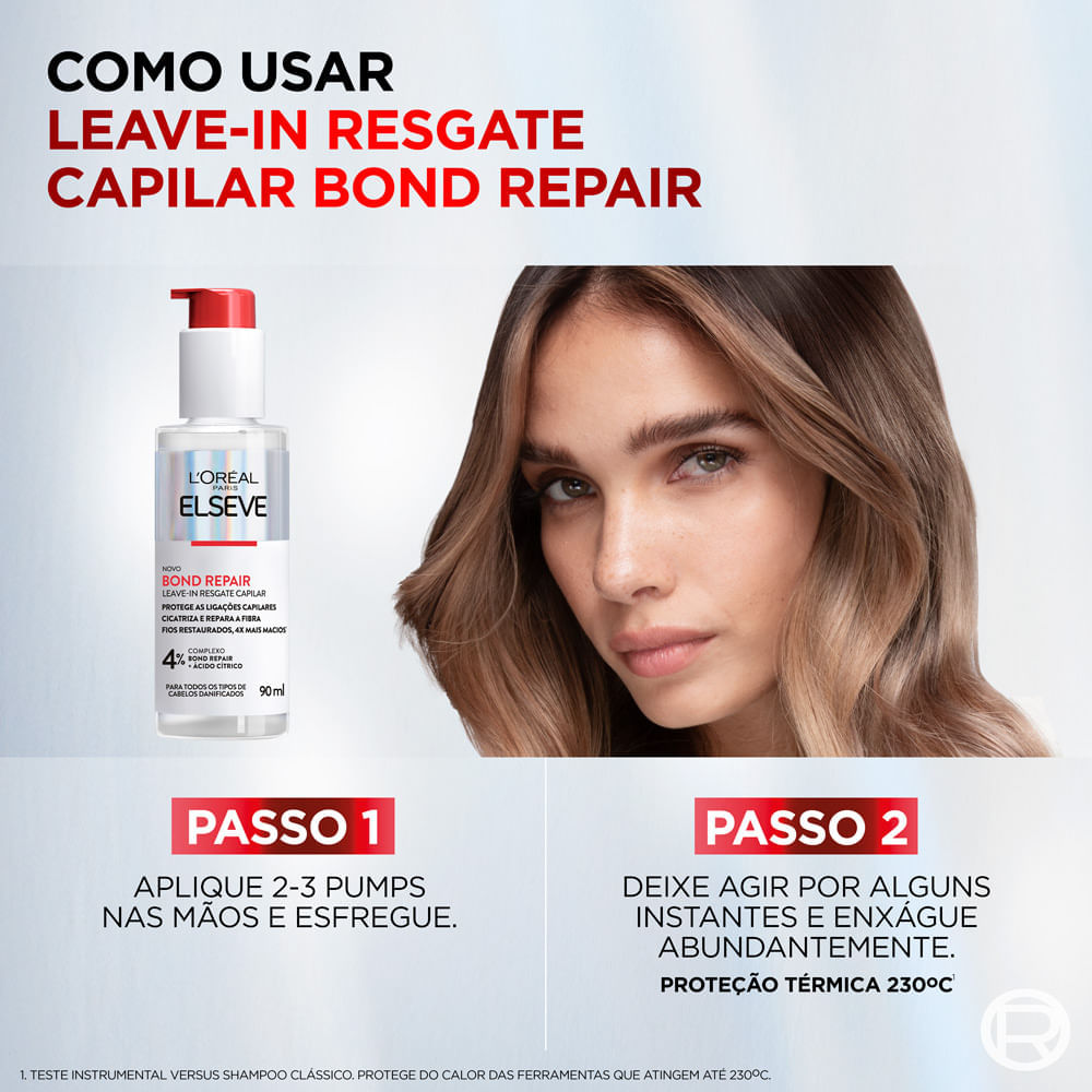 Leave-In Resgate Capilar L'Oréal Paris Elseve Bond Repair 90ml