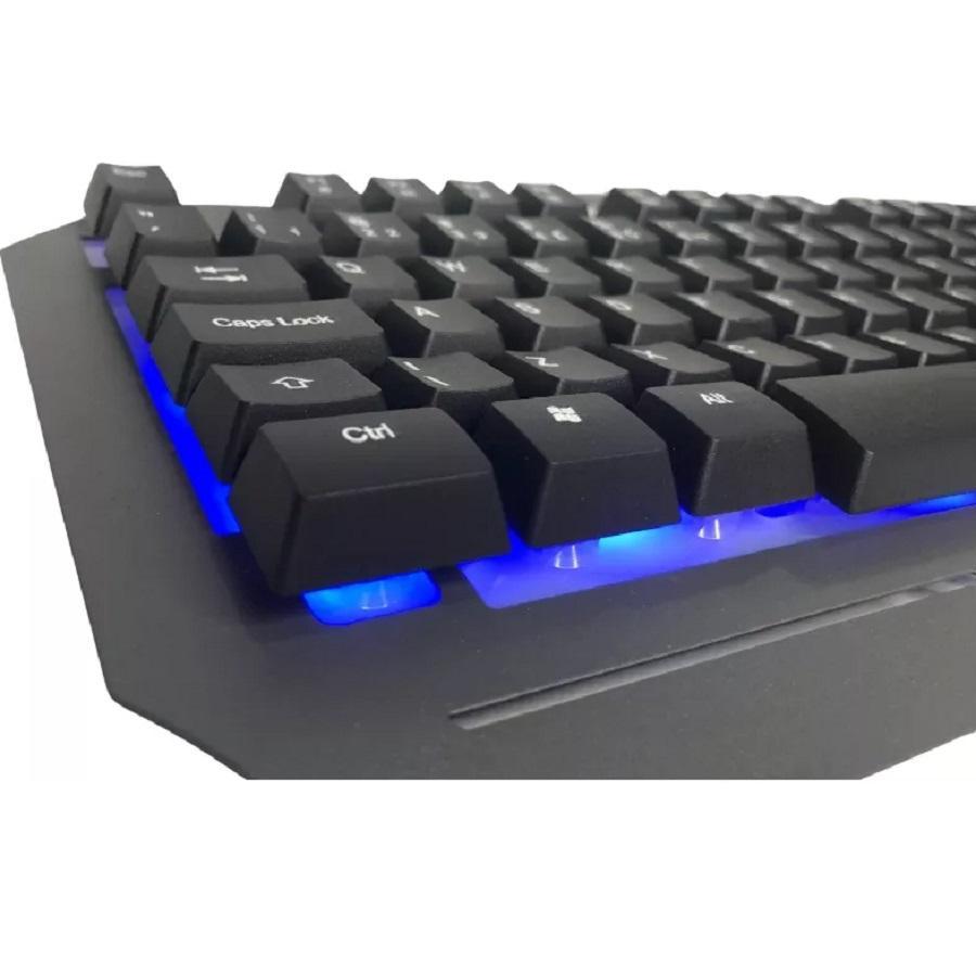 Teclado Gamer Semi Mecânico Usb Rgb Pc Computador Videogame